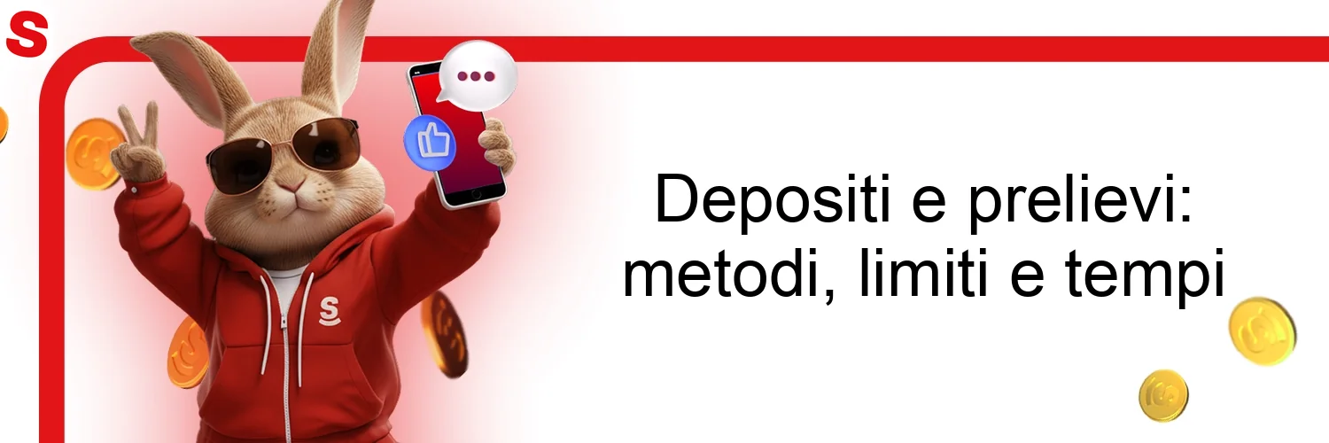 Depositi e prelievi: metodi, limiti e tempi Depositi e prelievi: metodi, limiti e tempi